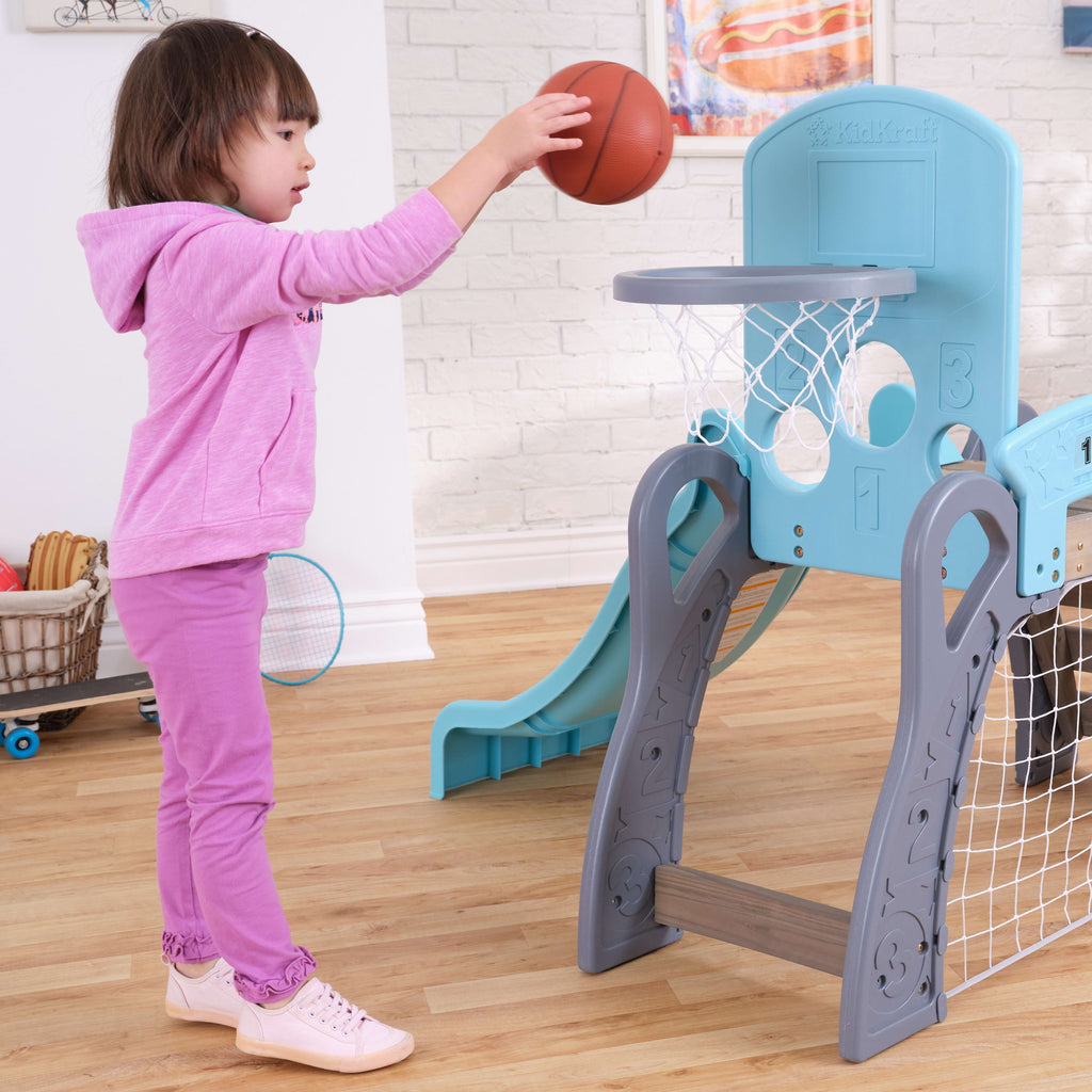 KidKraft 5-in-1 Toddler Sports Climber: Soccer, Basketball & Baseball