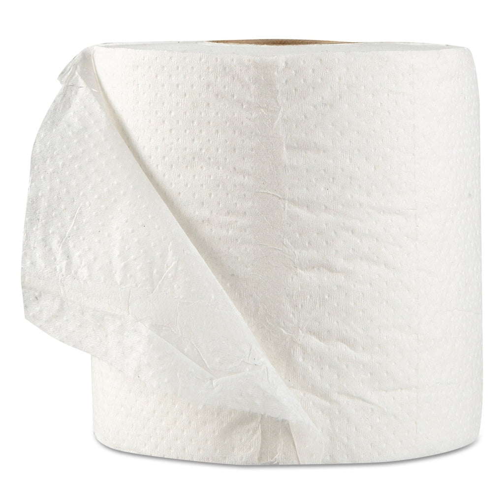 GEN Standard Toilet Paper, Septic Safe, 1-Ply, White, 1,000 Sheets/Roll, 96 Wrapped Rolls/Carton -GEN218