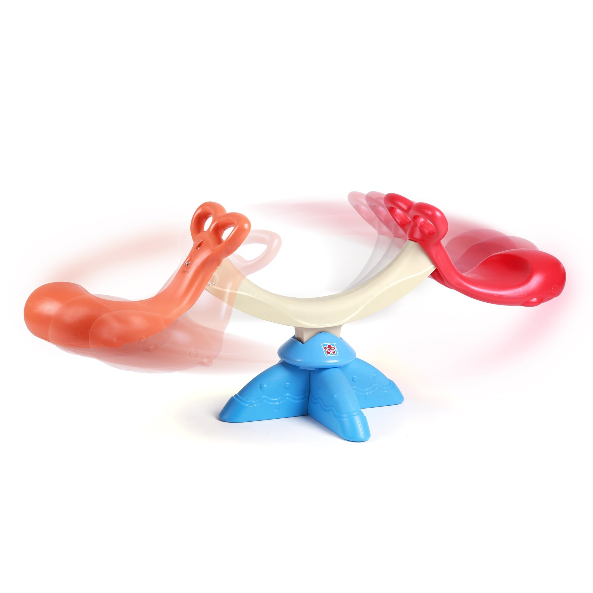 Grow'n up: Happy Whale Seesaw - Indoor & Outdoor Use, For Ages 2 to 5 Years