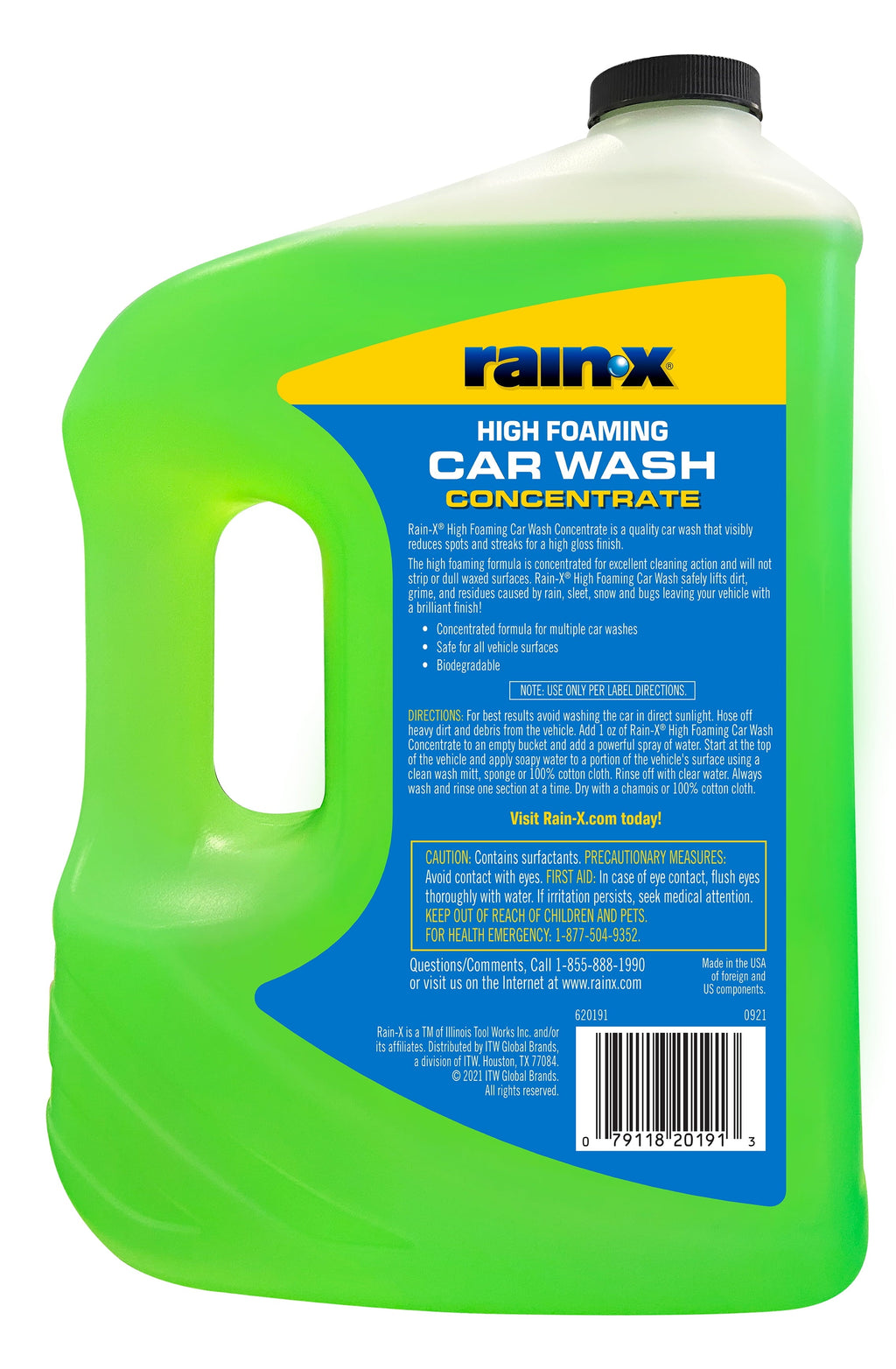 Rain-x Foaming Car Wash Concentrate 100oz - 620191
