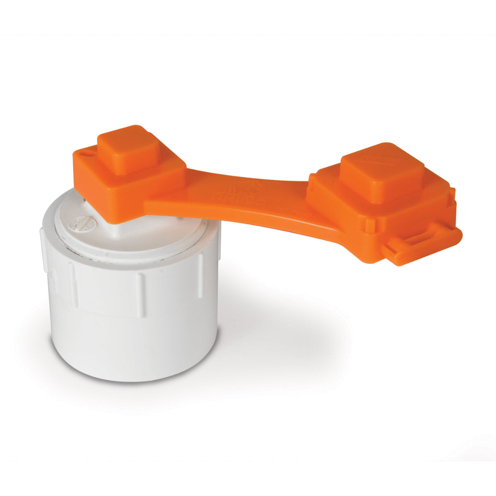 Camco RhinoFLEX 6-in-1 Camper/RV Sewer Fitting Wrench | Plastic, Orange (39759)