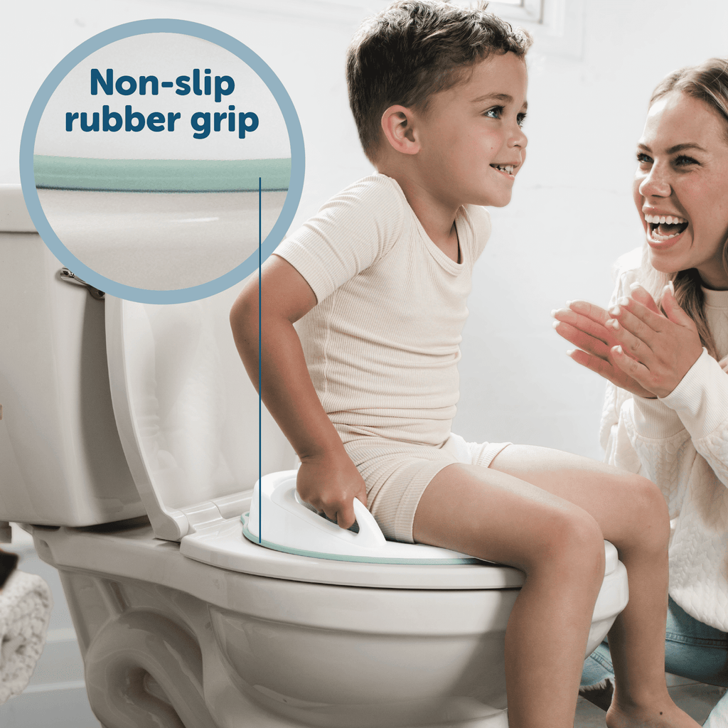 Jool Baby Potty Training Seat with Handles, Unisex, Fits most Toilets, Non-Slip with Splash Guard