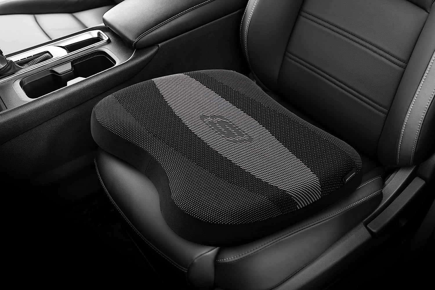 Skechers 22WMSK06 Seat Cushion, Skech-Knit Memory Foam Seat Pad Universal Fit for Most Cars, Chairs