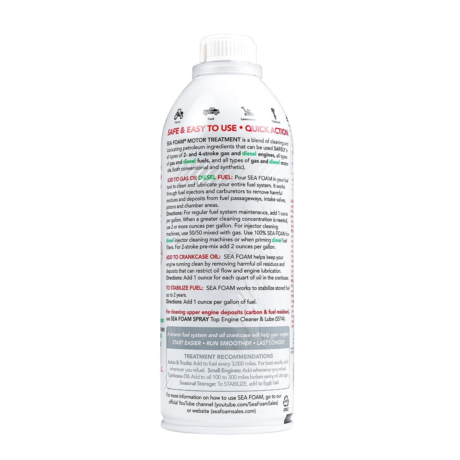 Sea Foam Motor Treatment