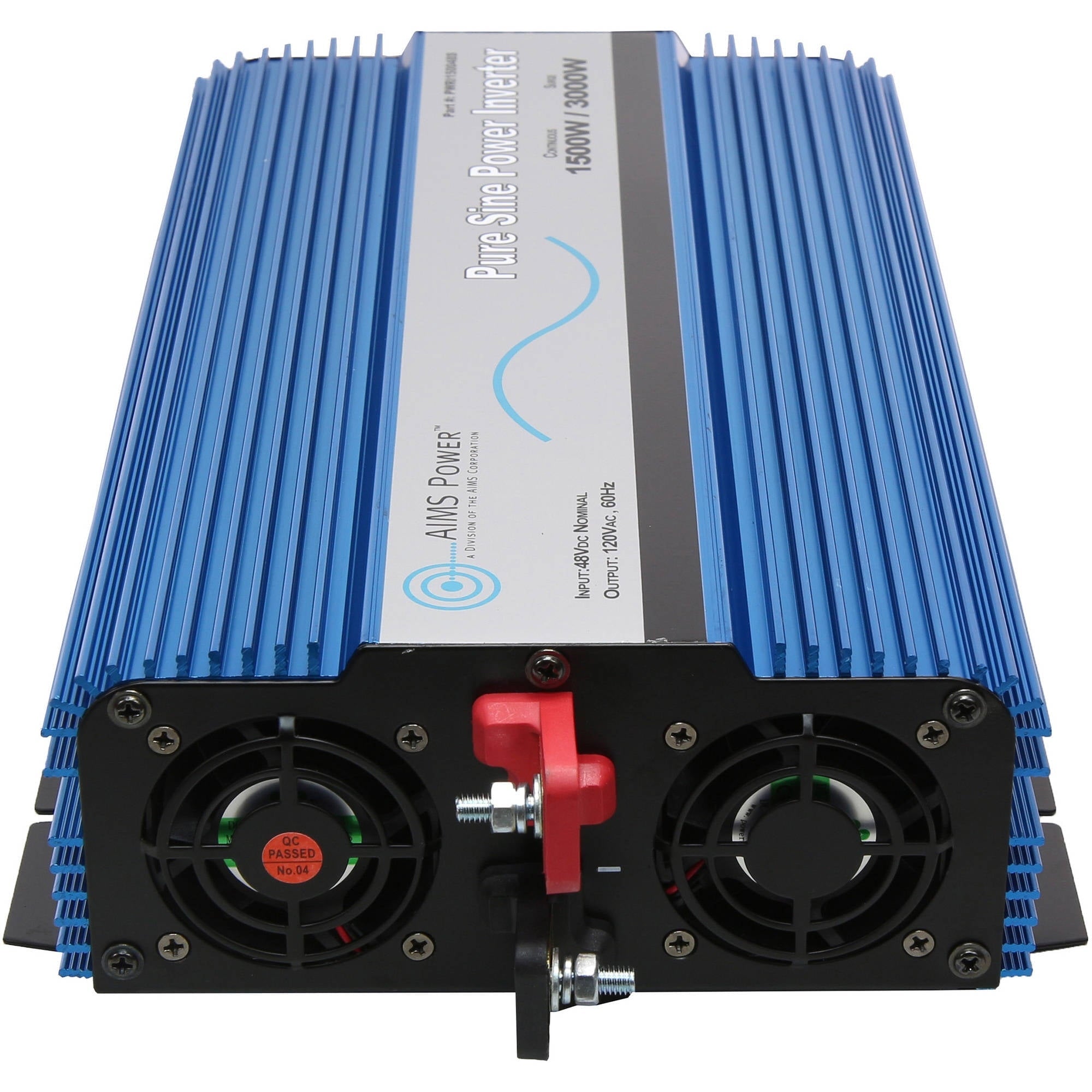 AIMS POWER 1500 WATT PURE SINE INVERTER 12 VDC to 120 VAC ETL LISTED