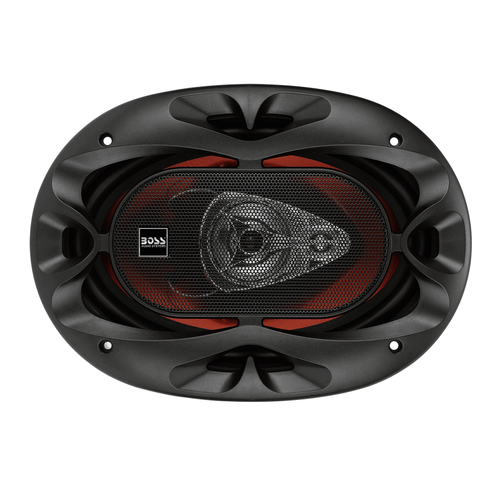 BOSS Audio Systems CH6930 Chaos Series 6 x 9 inch Car Stereo Door Speakers - 400 Watts Max, 3 Way, Full Range Audio, Tweeters, Coaxial, Sold in Pairs