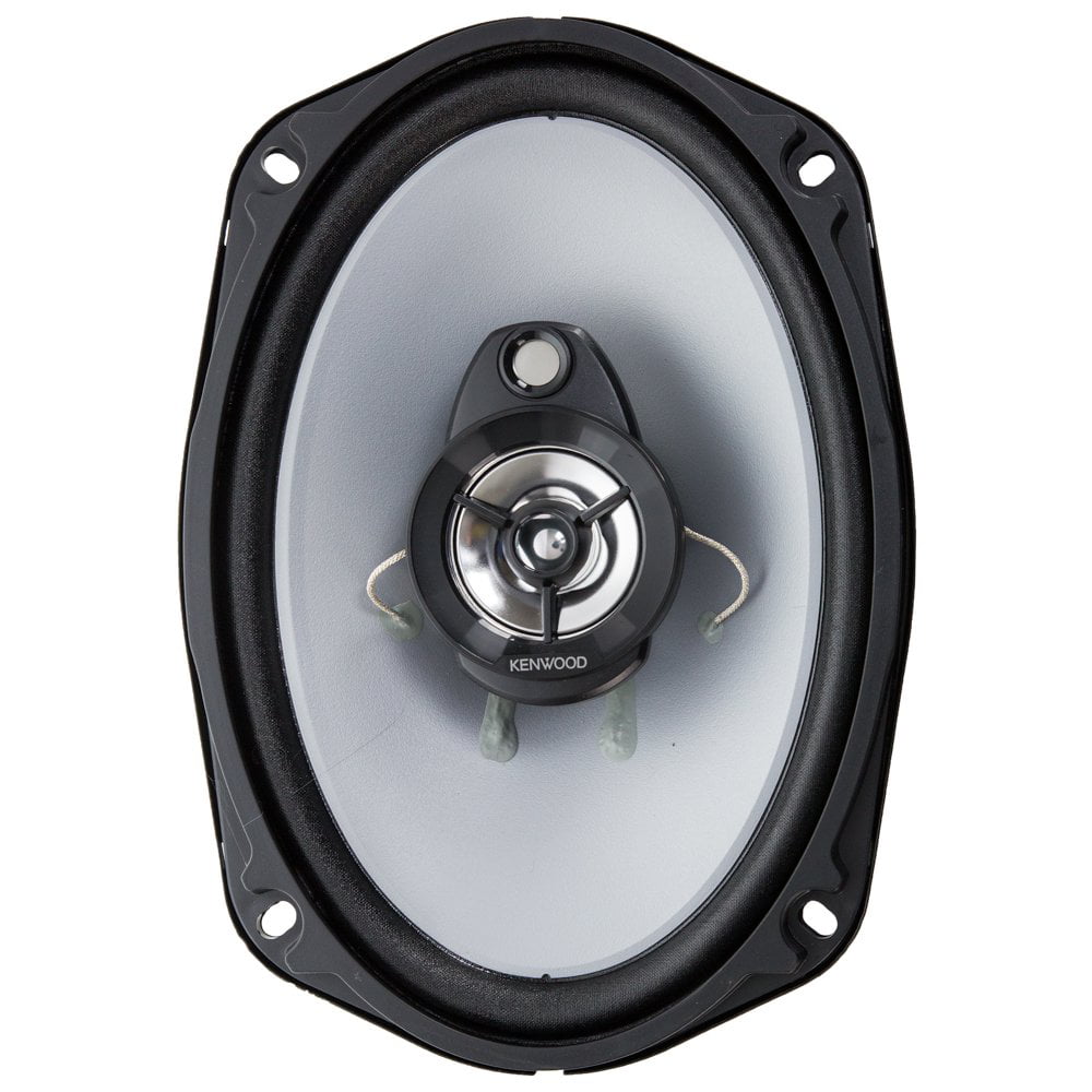 Kenwood 6" x 9" 400W 3-Way Car Audio Flush Mount Coaxial Stereo Speakers, Pair