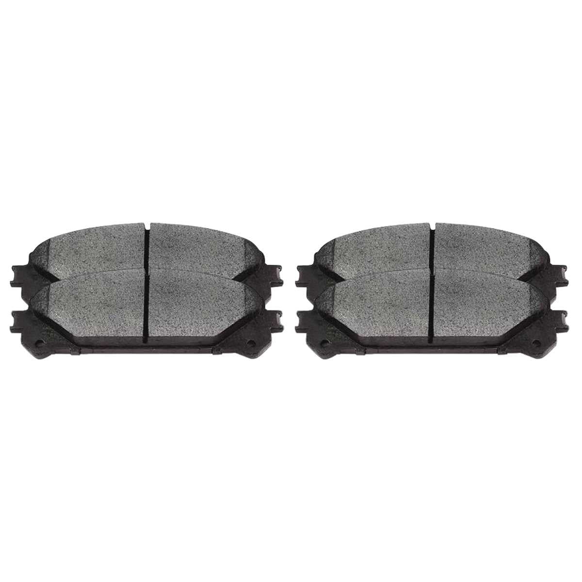 AutoShack Front Ceramic Brake Pad Kit Driver and Passenger Side Replacement for Lexus NX200t NX300h RX350L RX450hL 2008-2019 Toyota Highlander 2011-2020 Sienna 2020 Camry 2020-2021 Avalon 3.5L AWD FWD