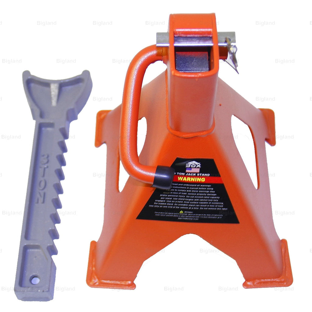 BIGLAND 2 Pack 6 Ton Heavy-Duty Jack Stand Pair for Car Truck Tire Vehicle Lift 14 1/2 in. - 24 in. Lift Range