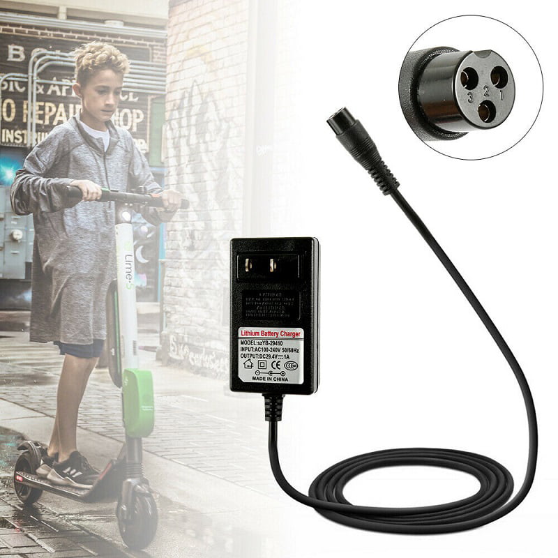 24V for Razor Electric Scooter Charger E100 E125 E150 E175，3.3ft Power Adapter