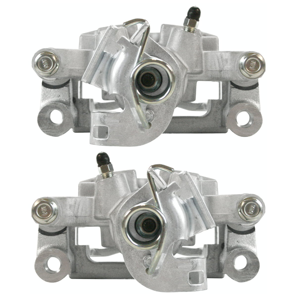 AutoShack Rear Brake Calipers Ceramic Pads Rotors Kit Driver and Passenger Side Replacement for Buick LaCrosse Allure Pontiac Grand Prix 2011-2013 Chevrolet Impala 2014-2016 Impala Limited BCPKG0421