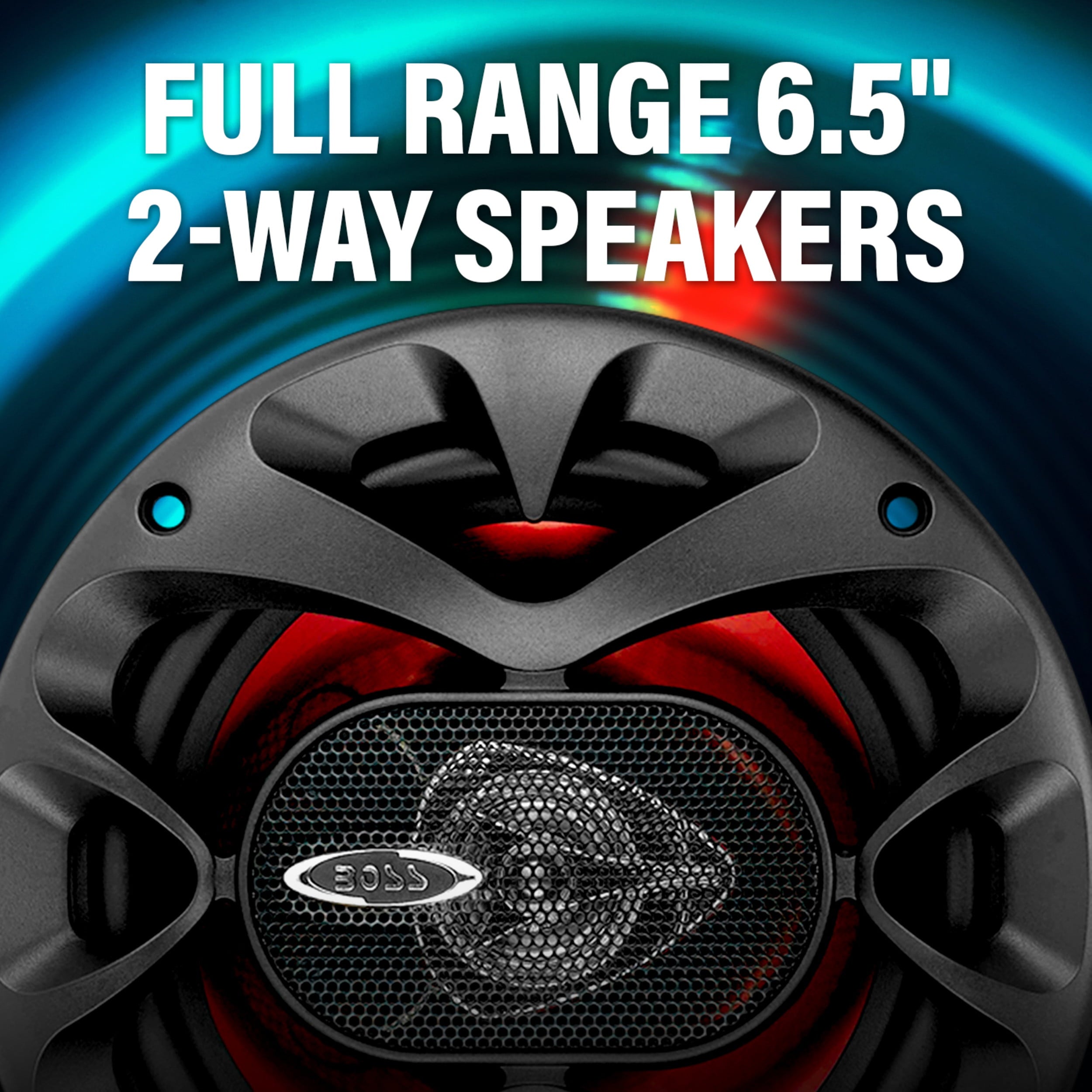 Boss Audio CH6520 6.5" 2-Way Chaos Extreme 250 Watt Car Speakers (Pair of Speakers)