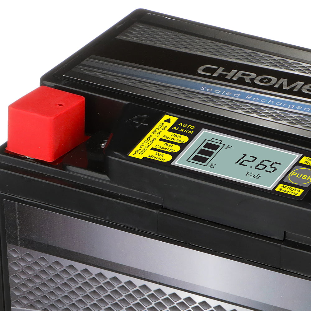 Chrome Pro Battery Ytx12-Bs Igel Motorcycle Battery For Kawasaki 800Cc Vn800-A B E Vulcan 2005