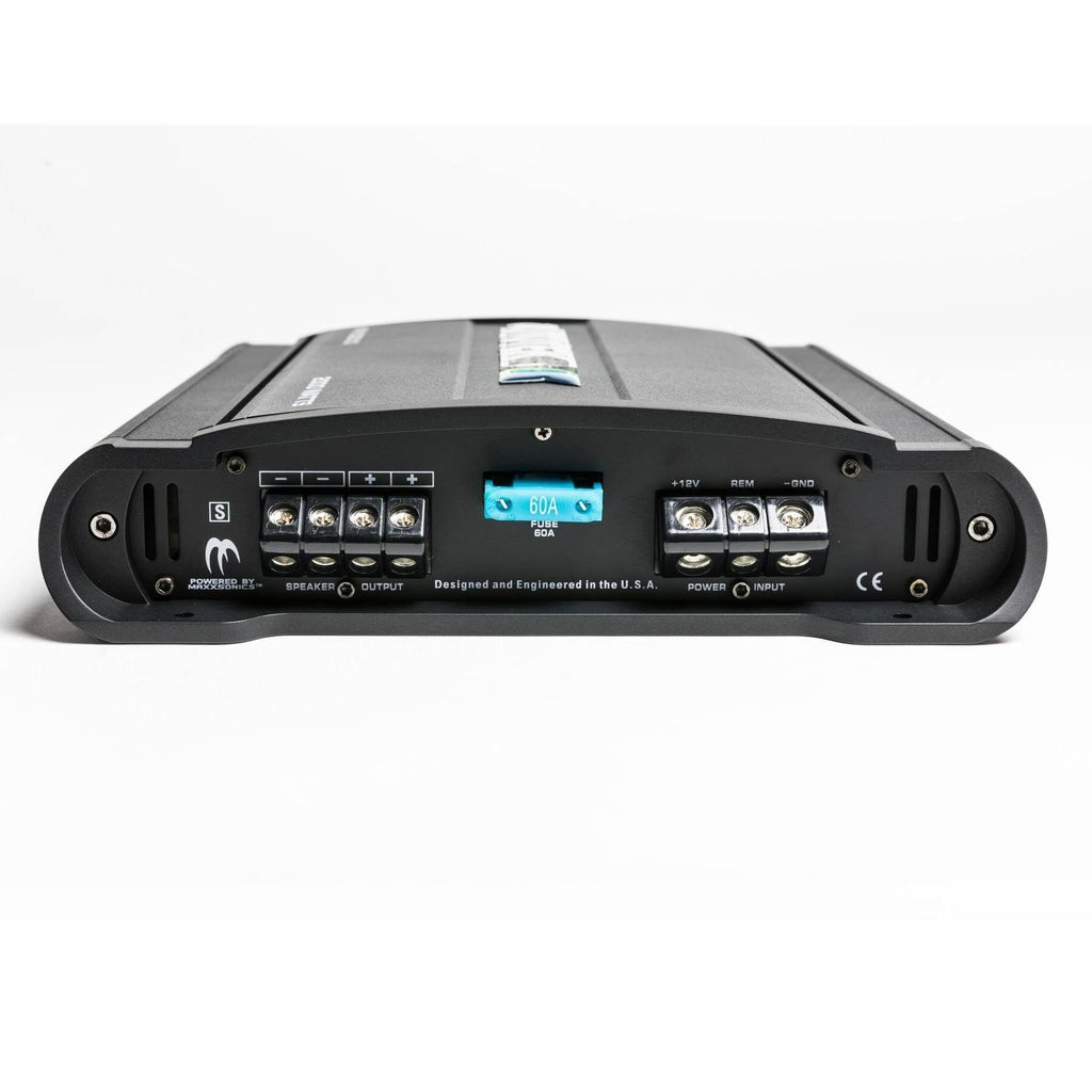 Autotek MM2020.1D 2000 watts The Mean Machine Subwoofer Monoblock Stable Class D Amplifier, Black - 1 Ohm