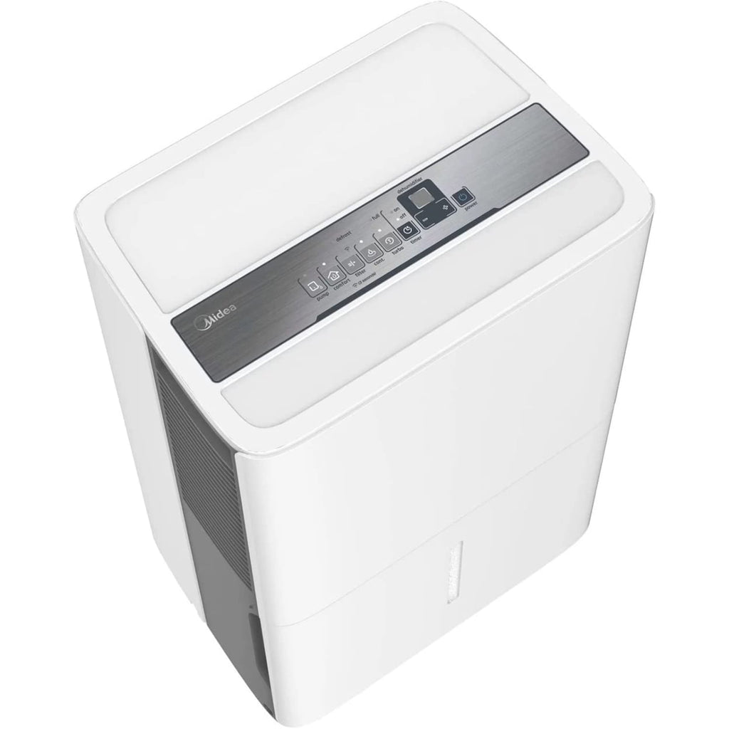 Midea 50 Pint EnergyStar Smart Dehumidifier for Wet Rooms with Pump