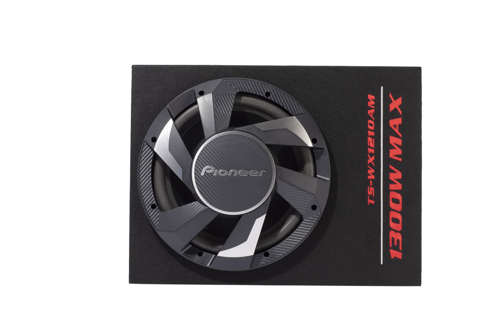 Pioneer TS-WX1210AM 12” 1300 Max Power Ported Enclosure Active Subwoofer with Built-in Amplifier