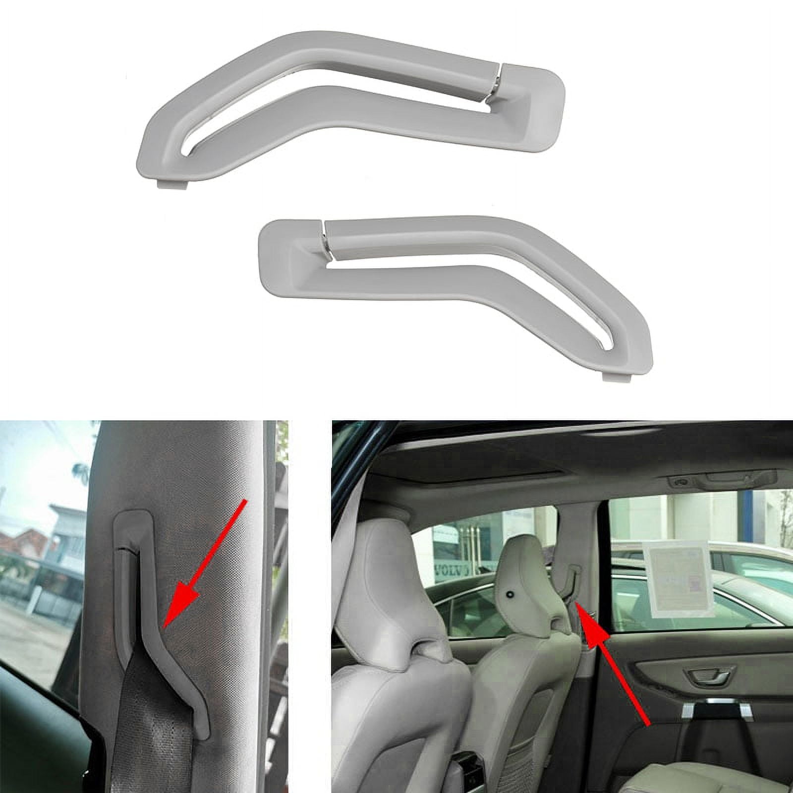 for S60 S80 V70 XC90 Left Seat Belt Retractor Guide Ring Belt Selector Gate Seat Belt Trim 39966529