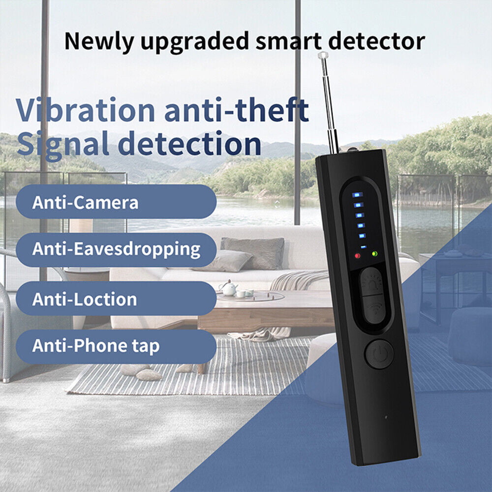 Paddsun Camera Detector, Anti-spy Hidden Prevent Monitoring Wireless Signal Detector GPS Tracker Detector