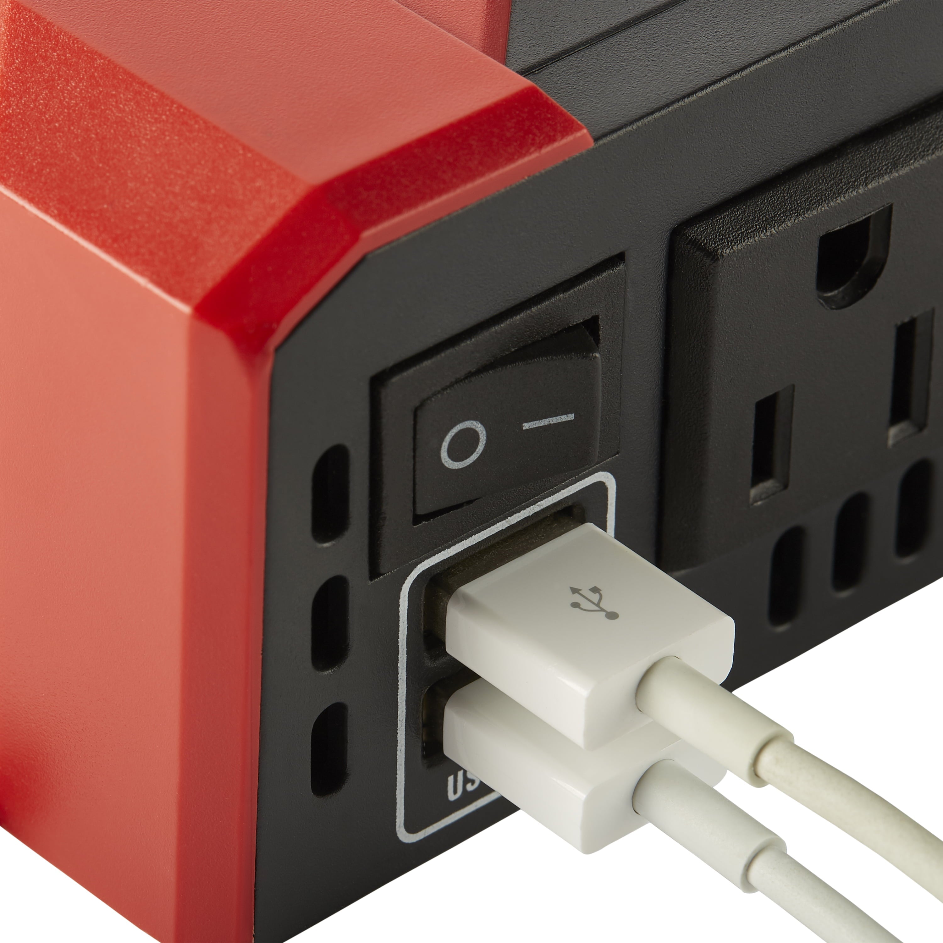 EverStart 400 Watts Portable Slim Inverter with Digital Display and Multiple USB and AC Ports