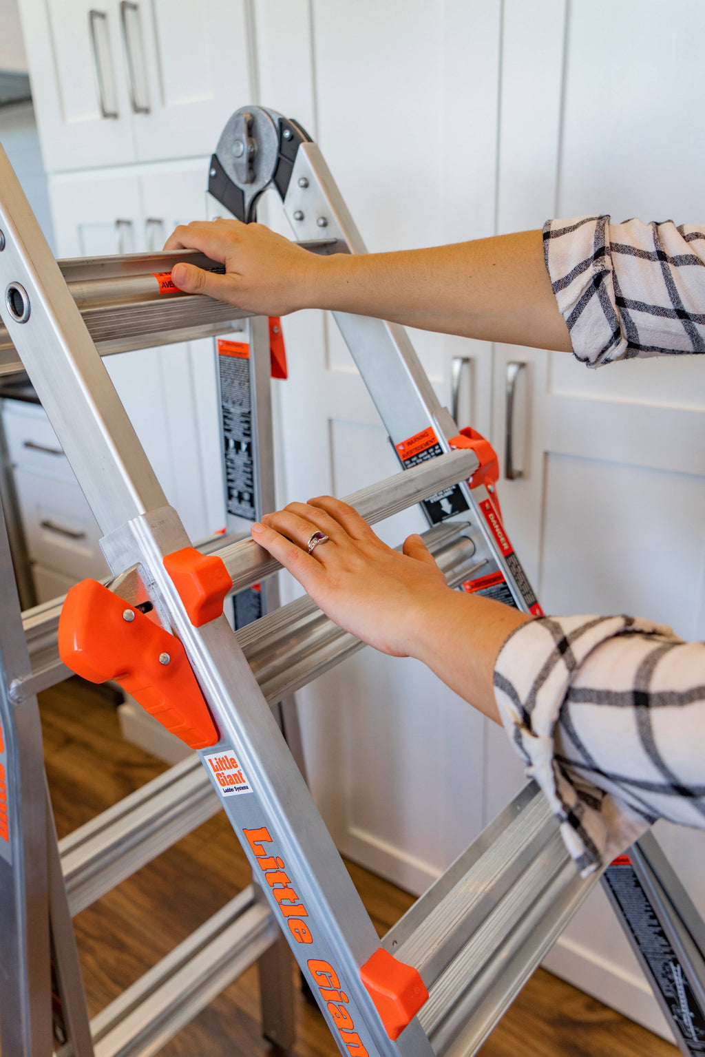 Little Giant Ladder Systems LT M13 Aluminum Multi-Use Ladder, Type 1A - 300 lbs. Rated