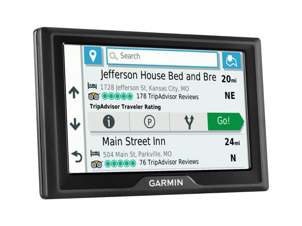 Garmin Drive 52: GPS Navigator with 5” Display Features Easy-to-Read menus and maps Plus Information to enrich Road Trips