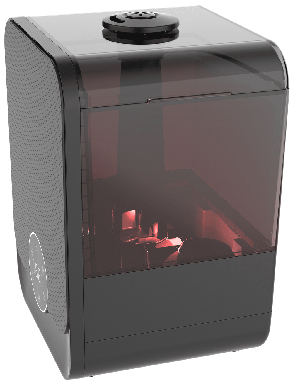Better Homes & Gardens 1.6 Gal Ultrasonic Warm/Cool Mist Humidifier with Remote, Black