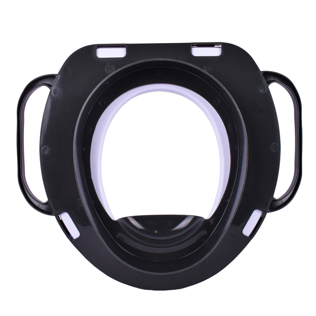 DC Comics Batman Soft Potty Training Seat,  Storage Hook and Handles - Toddlers 12+ Months, Unisex