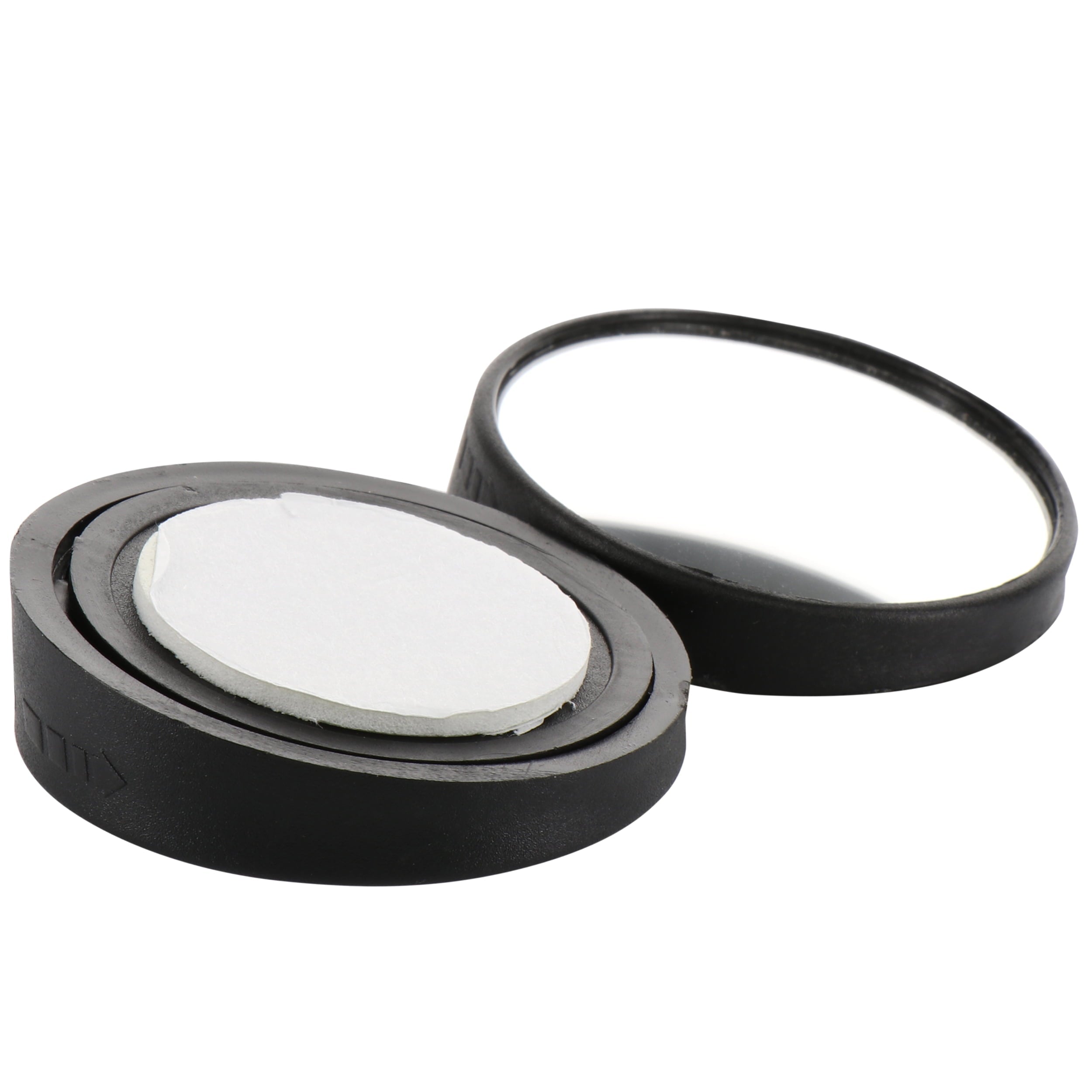 Auto Drive Small Blind Spot Mirrors Pack of 2, Universal Fit Black, 71130WDI