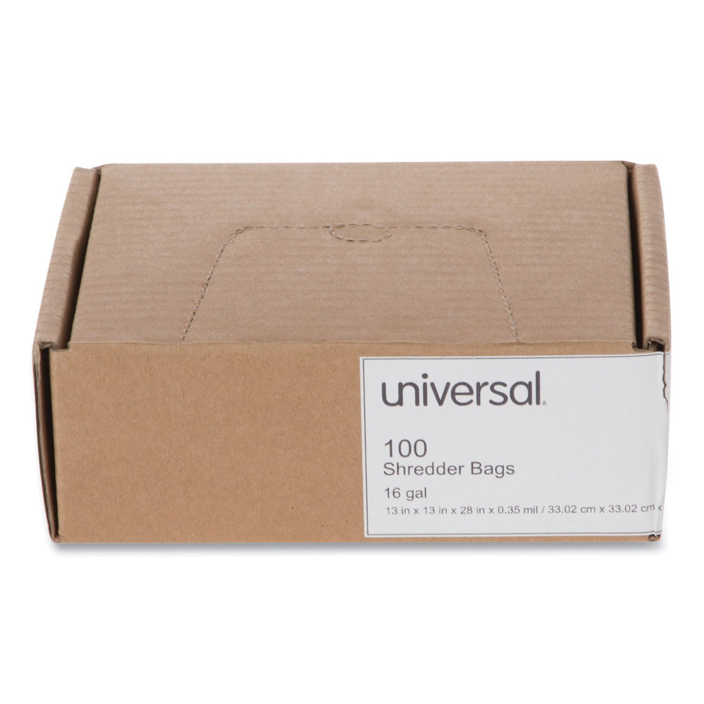 Universal Recycled Shredder Bags 13" x 13" x 28"