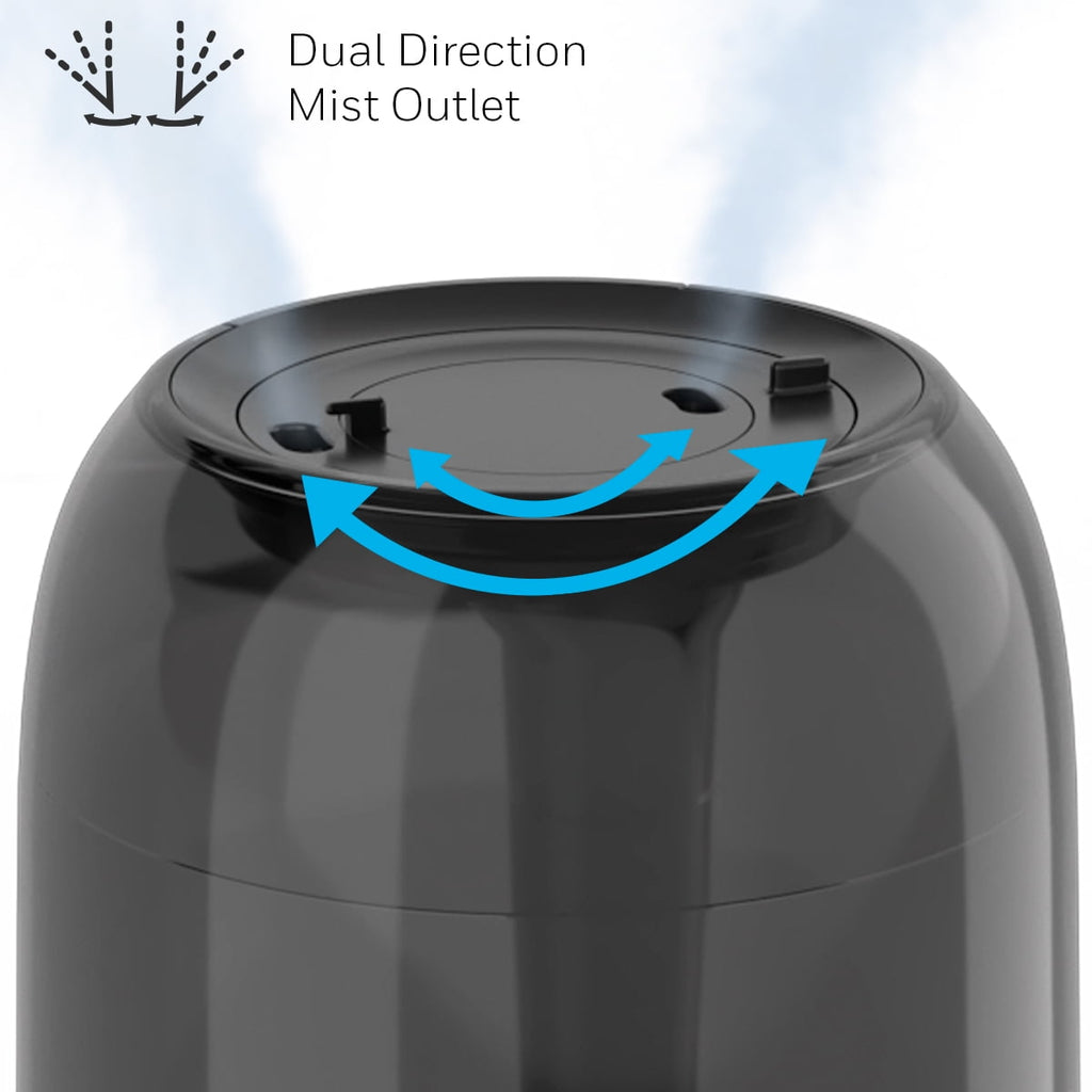 Honeywell Ultra Plus Cool Mist Humidifier for Large Rooms, 500 sq. ft, Black, HUL565B