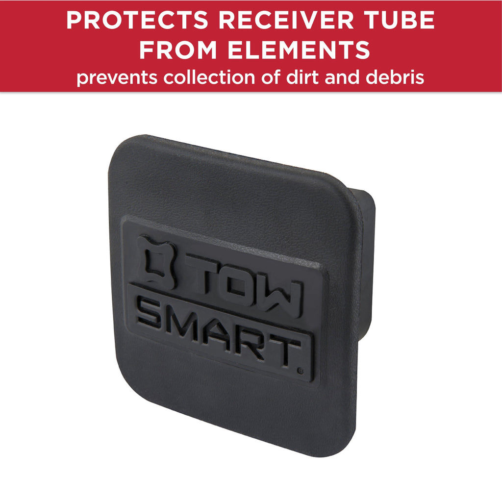 TowSmart 7282 Automotive Hitch Cover, Fits 2 in Receiver Tube