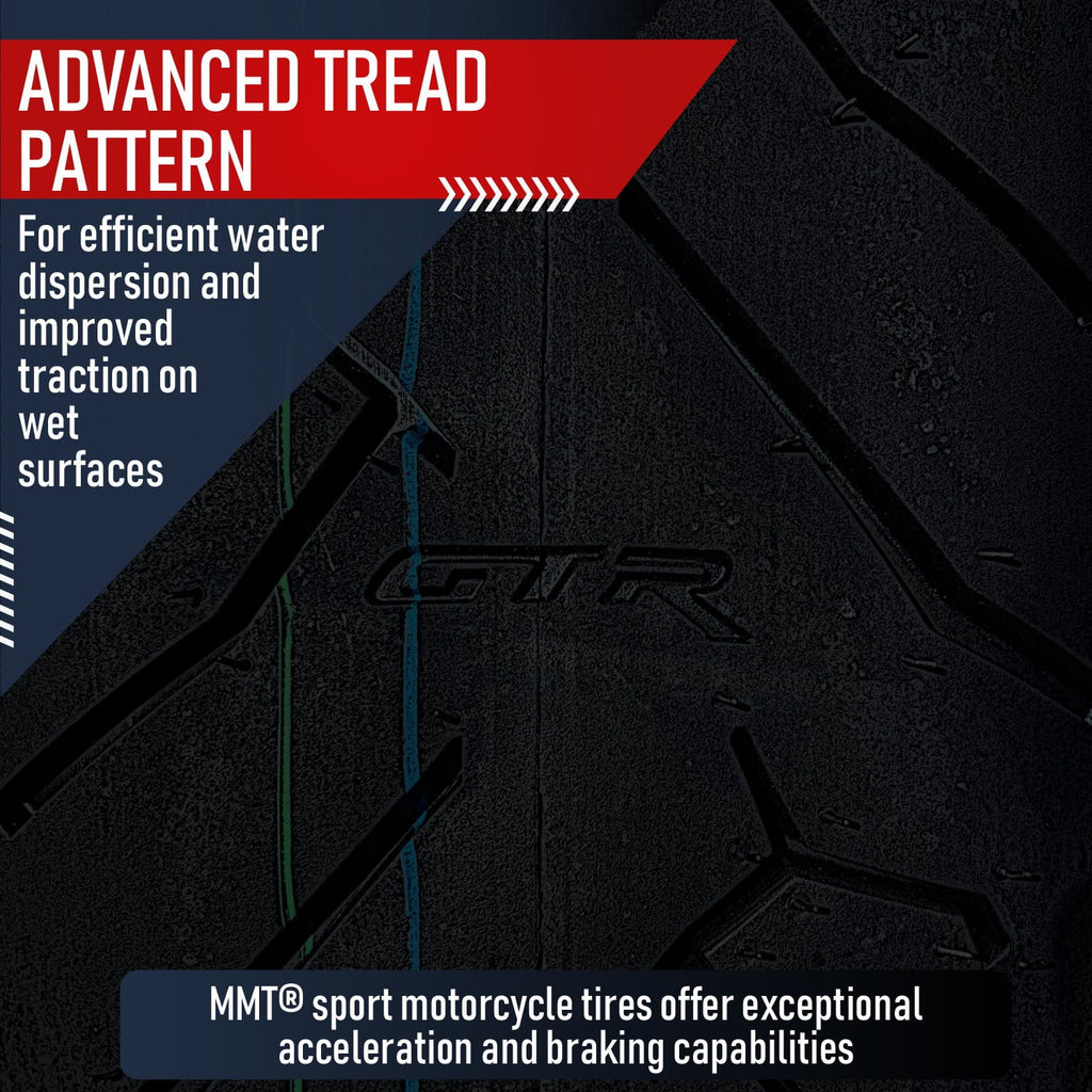 160/60-17 MMT® S1-XX Rear Motorcycle Tire 160/60ZR17 69W (DOT 2123)