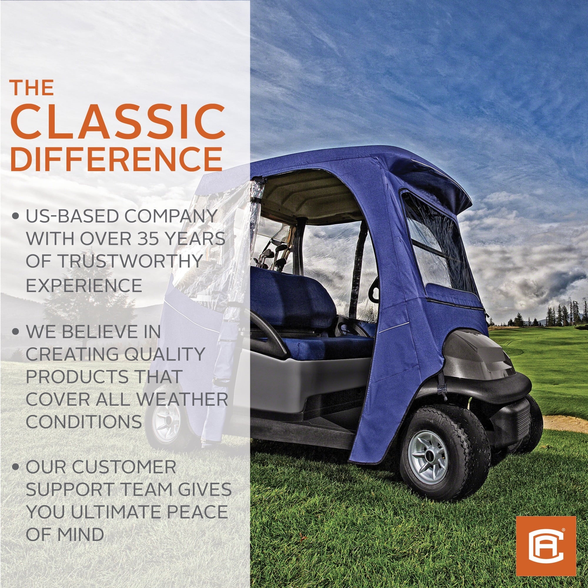 Classic Accessories Fairway Diamond Air Mesh Golf Cart Seat Cover, Black