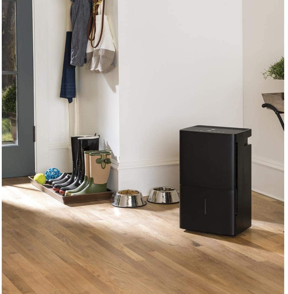 Restored GE Appliances 70-Pint Energy Star Dehumidifier, ADEW70LW, Black (Refurbished)