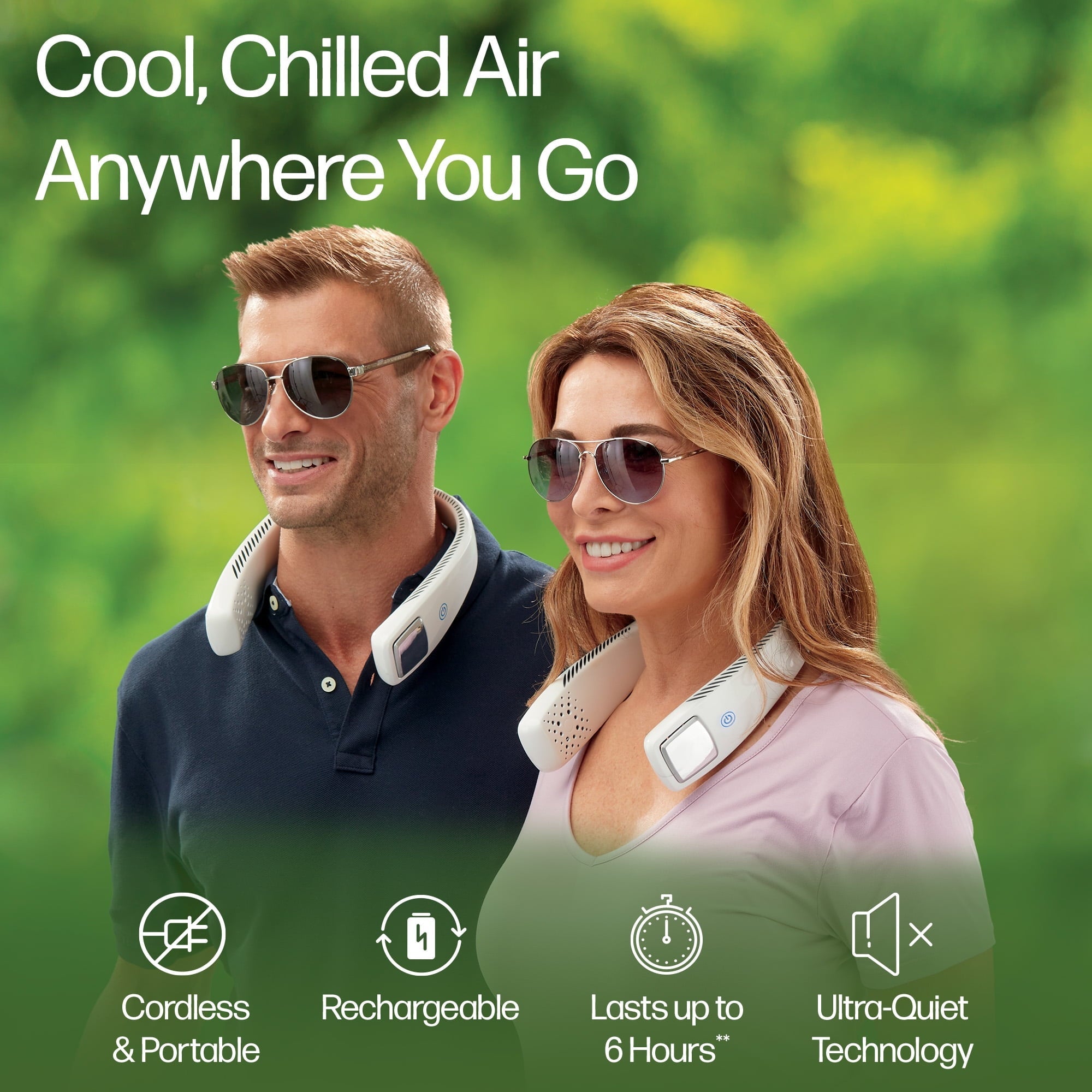 Arctic Air Freedom Wearable Personal Neck Cooler and Air Cooler, as Seen On TV