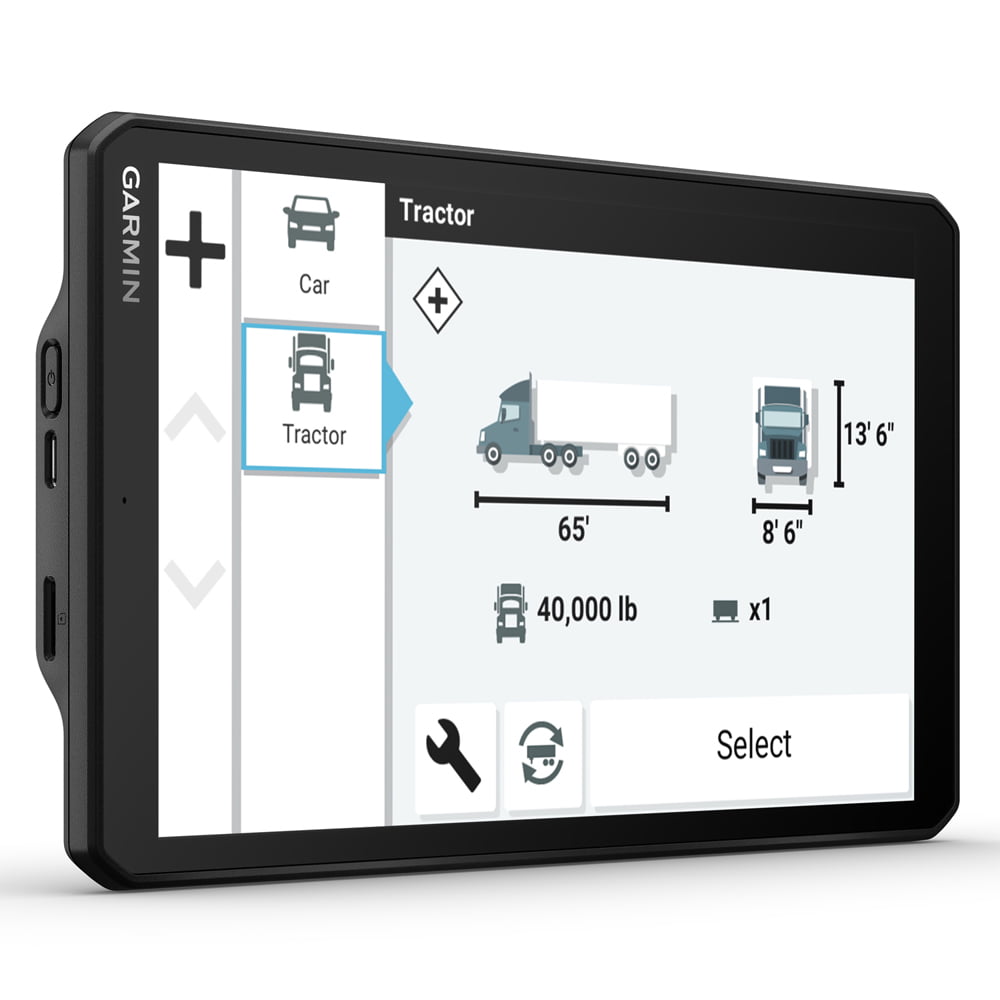 Garmin 010-02740-00 Dezl OTR810 8 inch GPS Truck Navigator Bundle with Premium 2 YR CPS Protection Pack