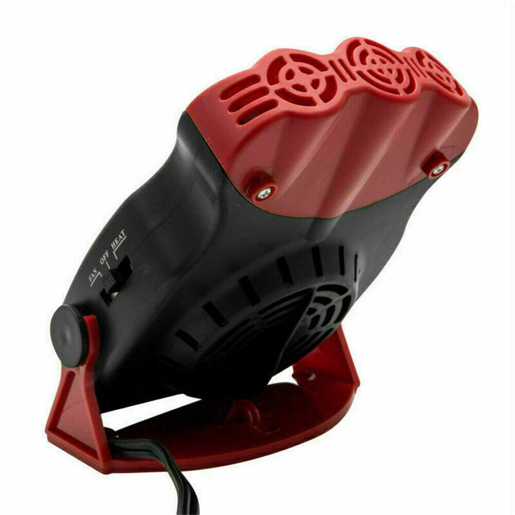 Lisenrain Car Heater 12V Dash Mount Hand Hot Fan Defroster Demister 150W