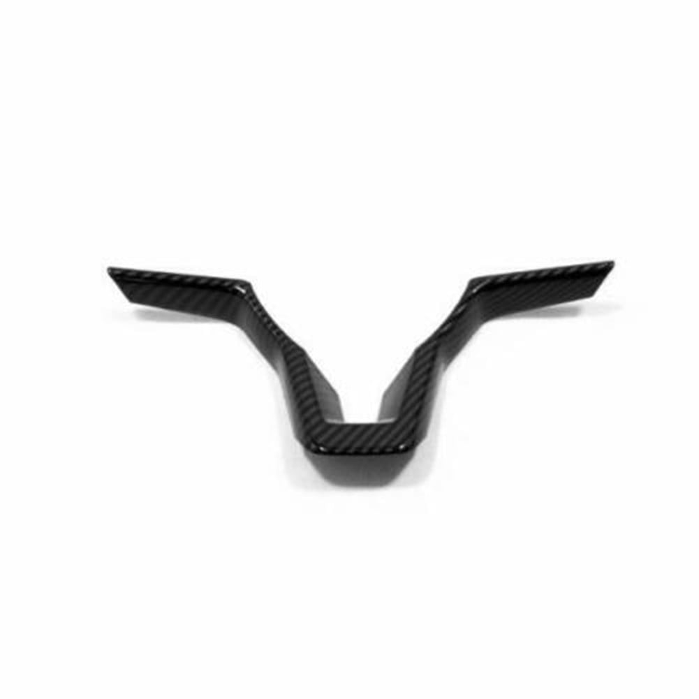 3pcs Carbon fiber Look Steering Wheel Trim For Nissan Sentra 2020 2021