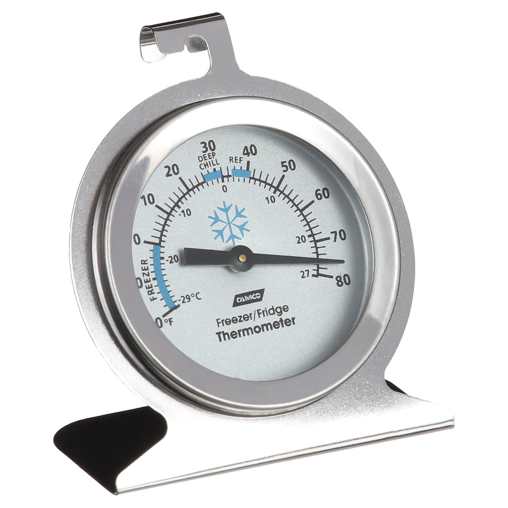 Camco 42114 Thermometer - Refrigerator / Freezer / Dry Storage