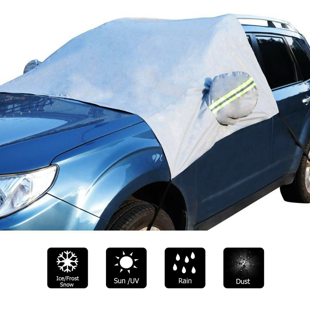 Car Windshield Cover For Front Side Window Mirror Snow Frost Sun Rain Shield