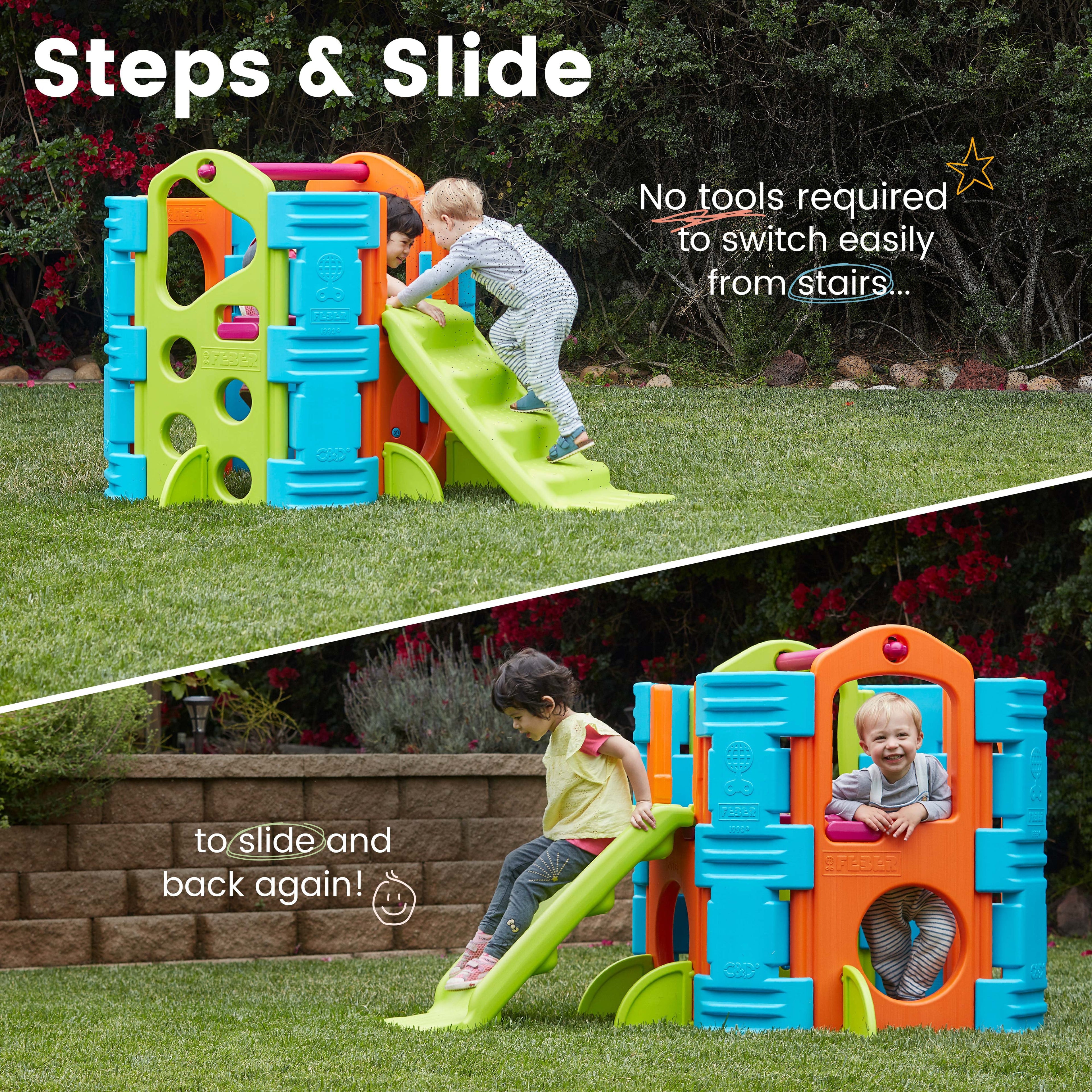 ECR4Kids Activity Park, Play Structure, Vibrant