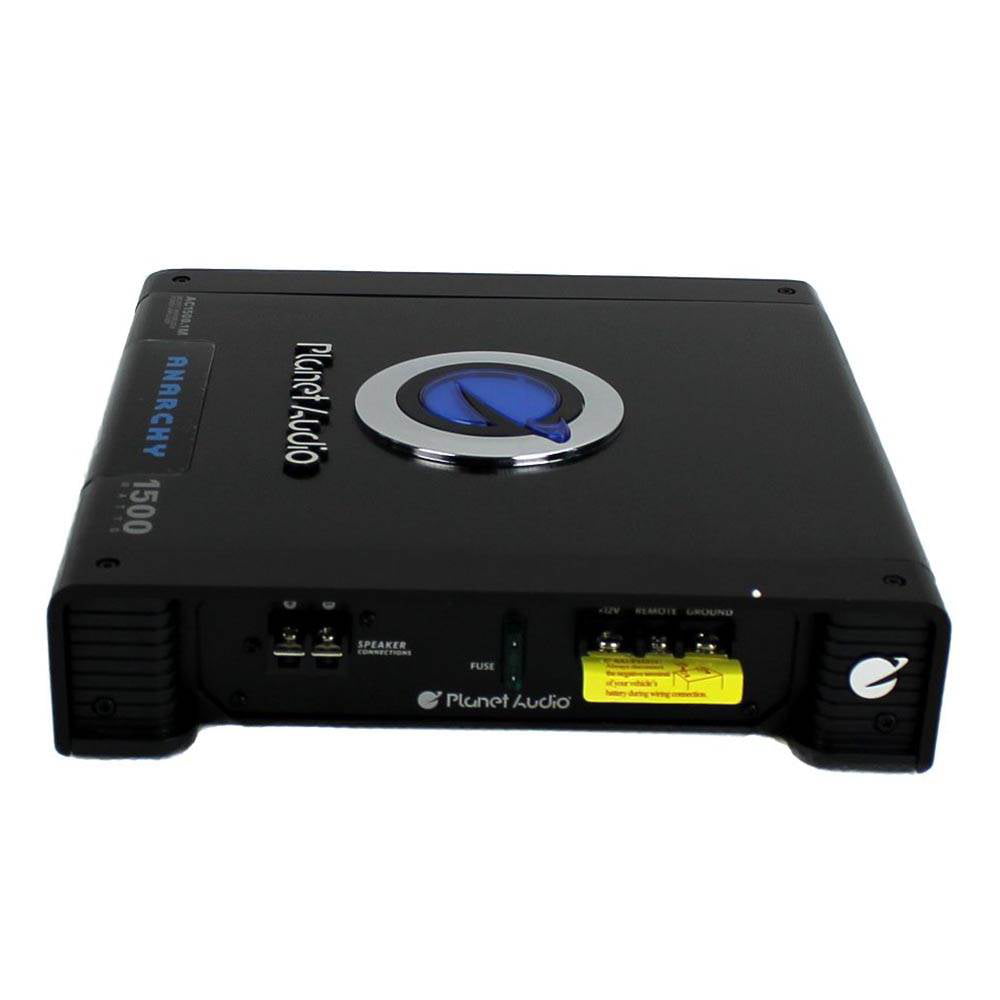 1500W Mono Amplifier, 12" 1200W Sub Box (2 Pack) & Soundstorm 8-Gauge Wire Kit
