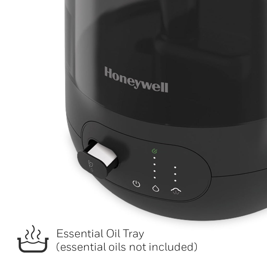 Honeywell Ultra Plus Cool Mist Humidifier for Large Rooms, 500 sq. ft, Black, HUL565B
