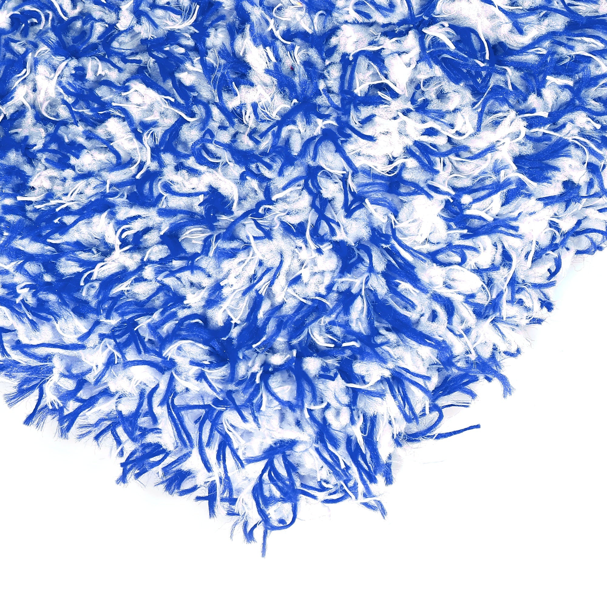 Unique Bargains Blue Coral Fleece Car Wash Mitt Microfiber Glove Double Sided Dirt Washing Tool Absorbent