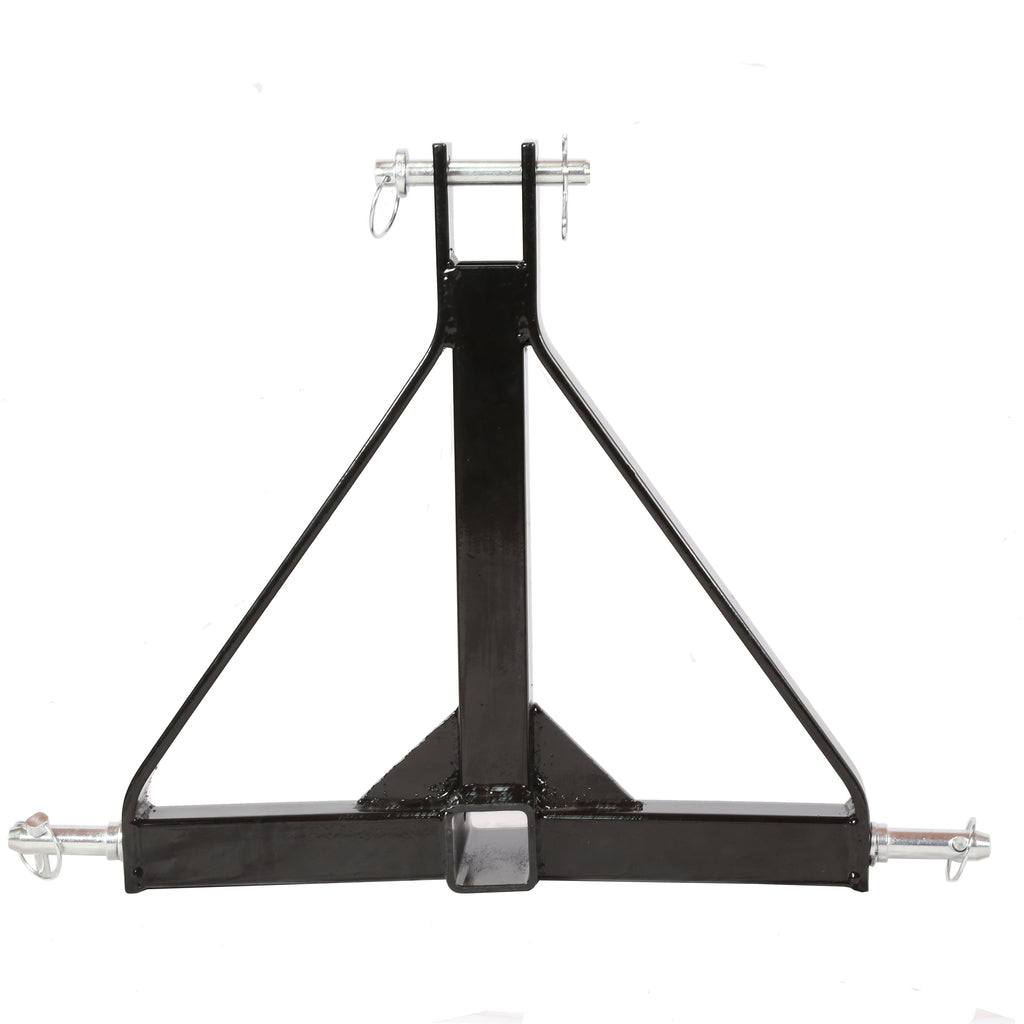 Kojem 3 Point 2" Receiver Trailer Hitch Category 1 Tractor Tow Draw Bar Adapter Pull Stabilizer for BX Kubota John Deere