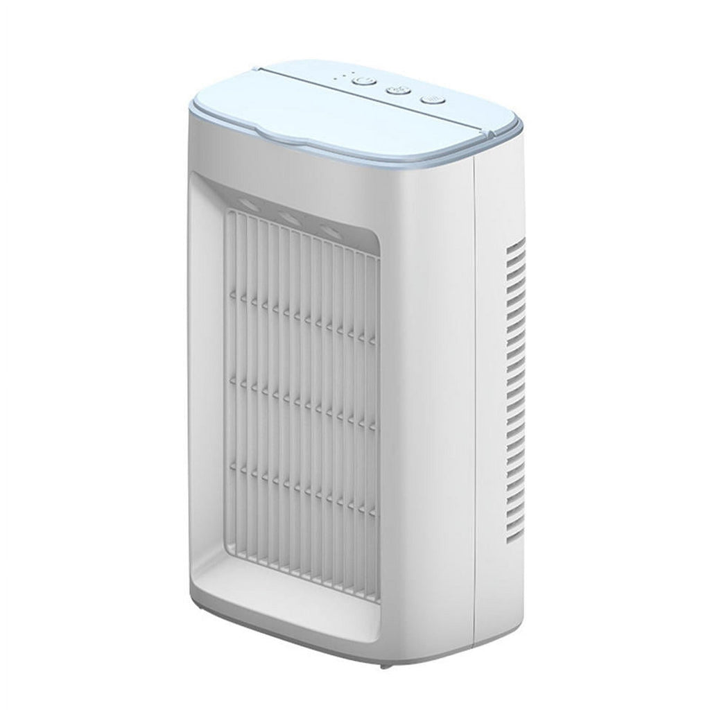 Mini Portable Air Conditioner, GAITON 3-IN-1 Personal Evaporative Air Cooler with Humidifier, 3 Speed, Quiet Desk Cooling Fan, White