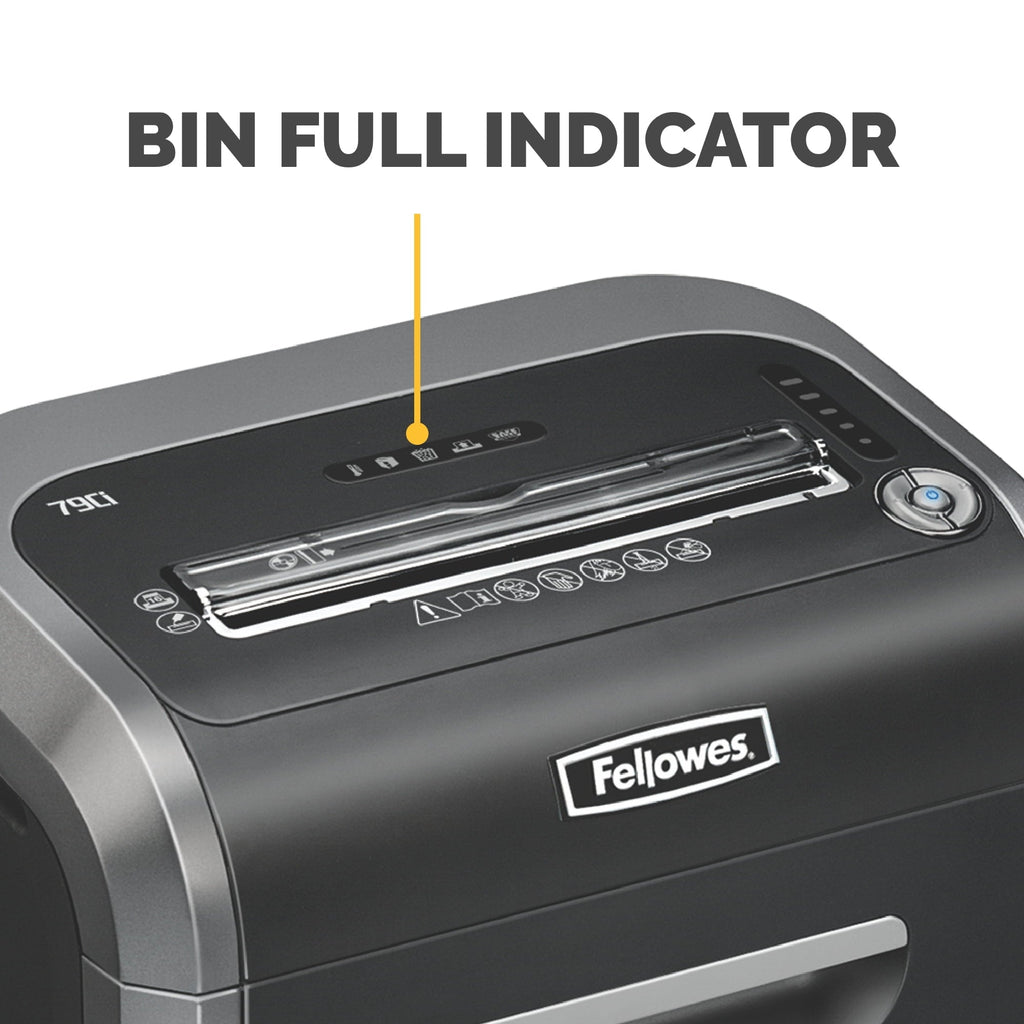 Fellowes Powershred 79Ci 100% Jam Proof Cross-Cut Shredder