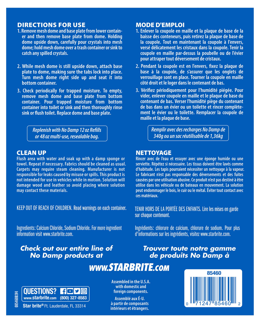 Star brite 85460 No Damp Ultra Dome Dehumidifier