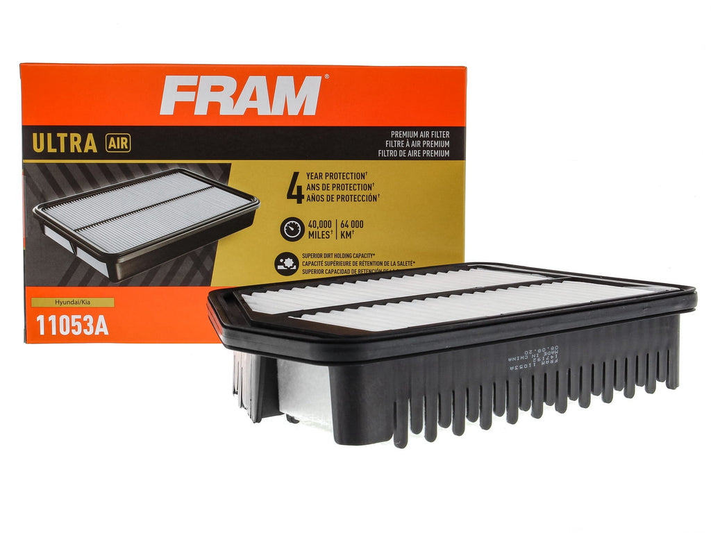FRAM Ultra Air XGA11053A, Premium Engine Air Filter, Replacement Filter for Select Hyundai and Kia Vehicles Fits select: 2012-2016 HYUNDAI ELANTRA, 2013-2018 KIA FORTE