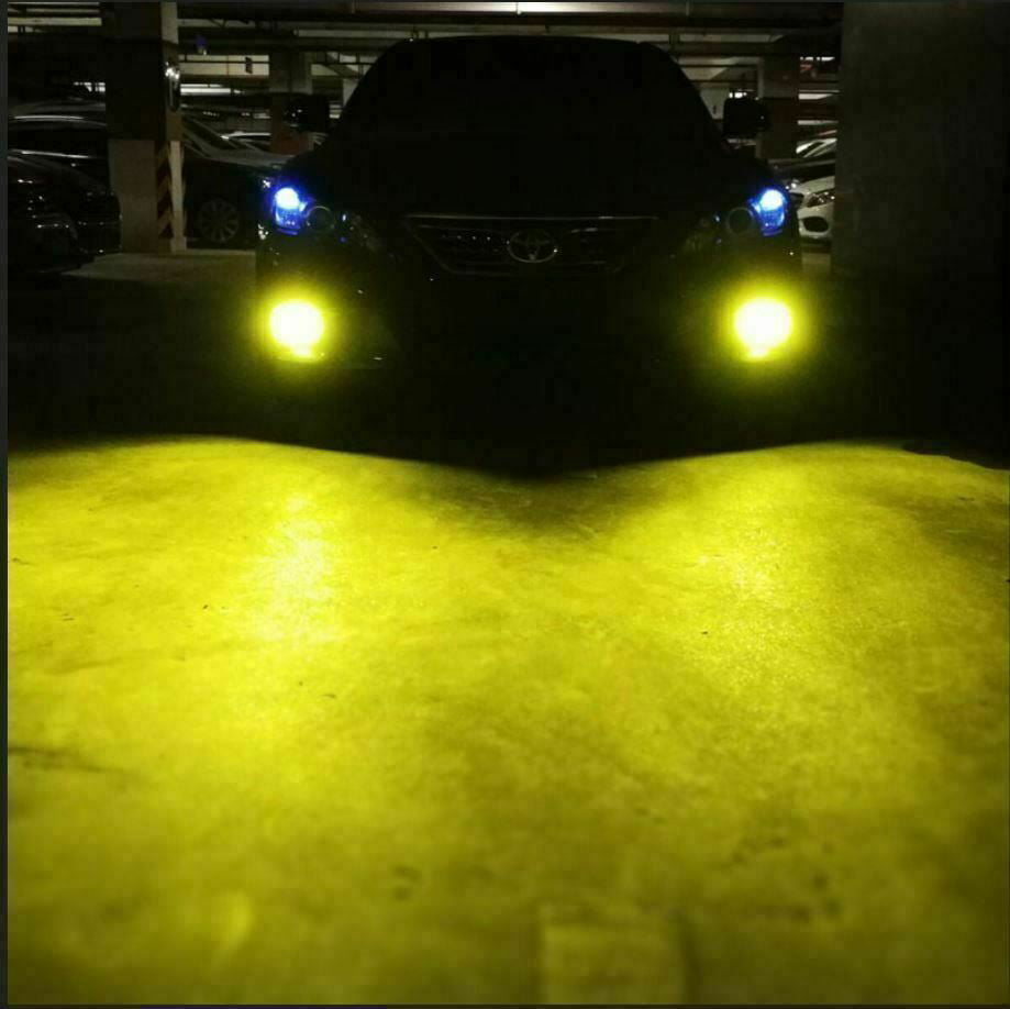 Golden Yellow 2pcs 3000k H11 H16 LED Fog Light Bulb for Nissan Altima 2007-2017